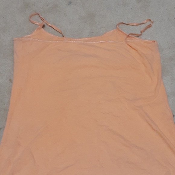 Orange-ish, salmon coloured spaghetti strap - Picture 2 of 7